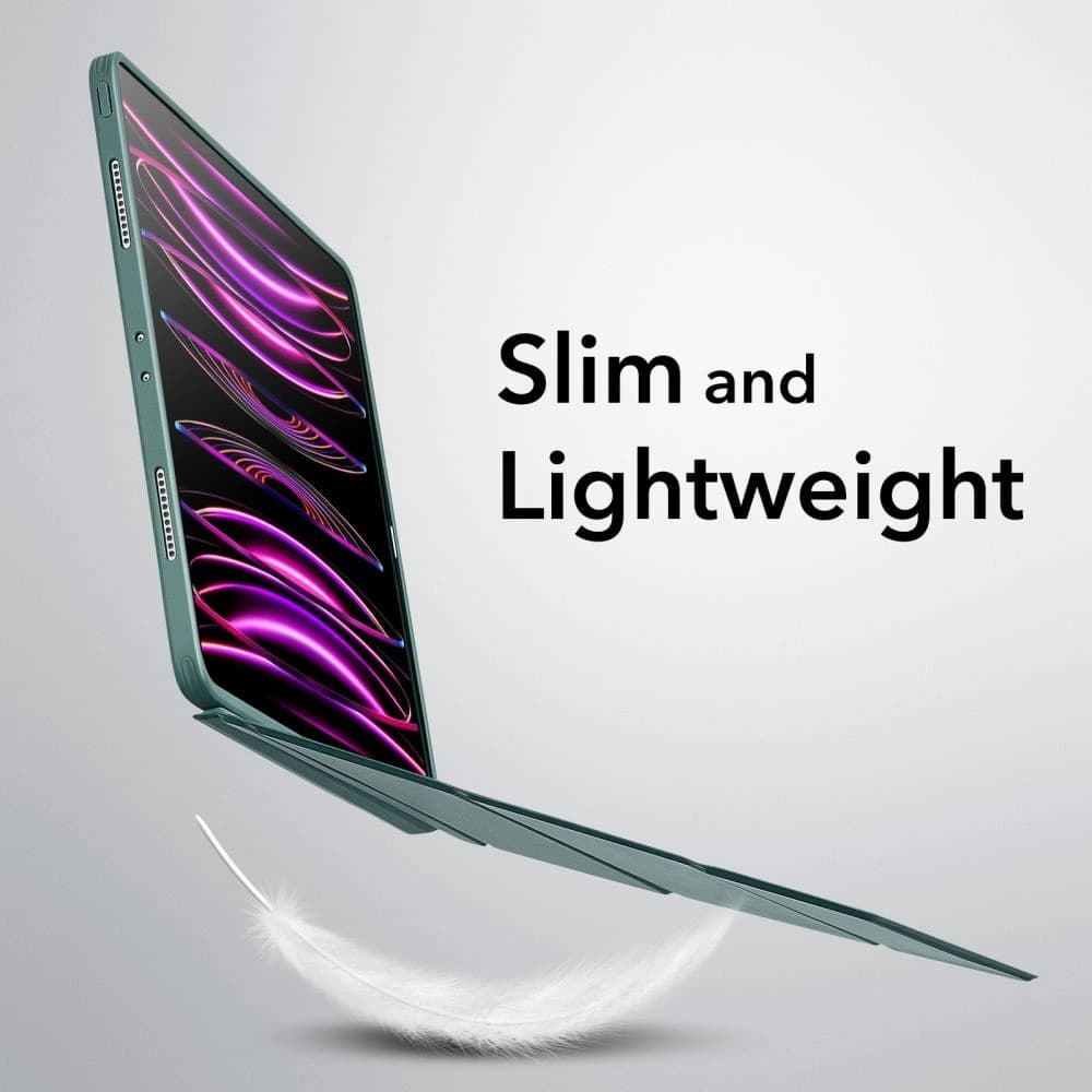 Etui ESR Ascend Hybrid Apple iPad Pro 12.9 2021/2022 (5. și 6. generație) Verde Pădure - 2