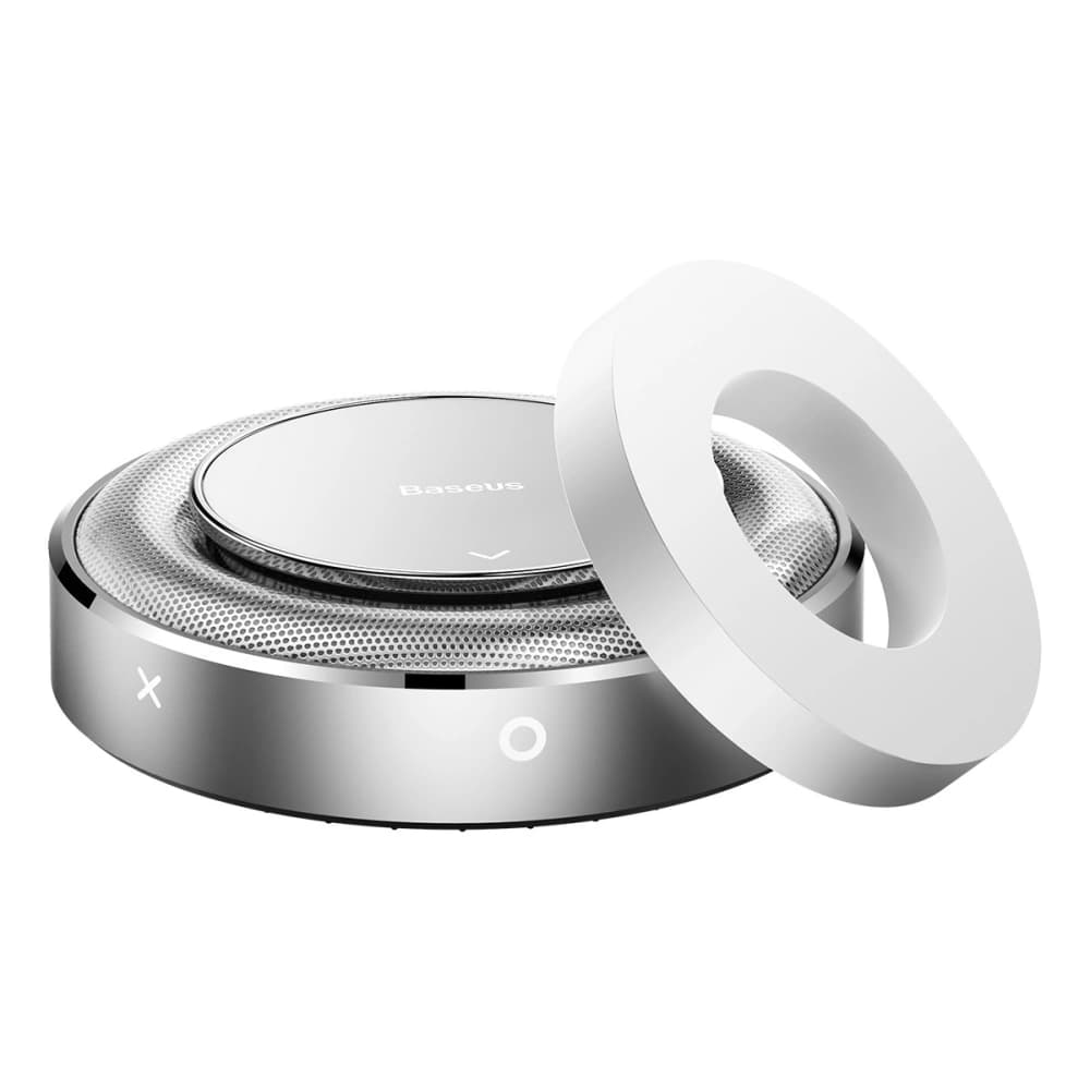 Vůně do auta na palubní desku Baseus Metal (stříbrná) - 5