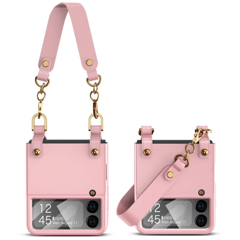 Case Tech-Protect Icon Chain Samsung Galaxy Z Flip 4 Roségold