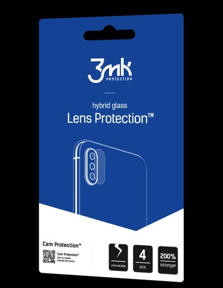 Sticlă hibridă pentru obiectivul aparatului 3MK Lens Protect Honor Play 6C [4 PACK]