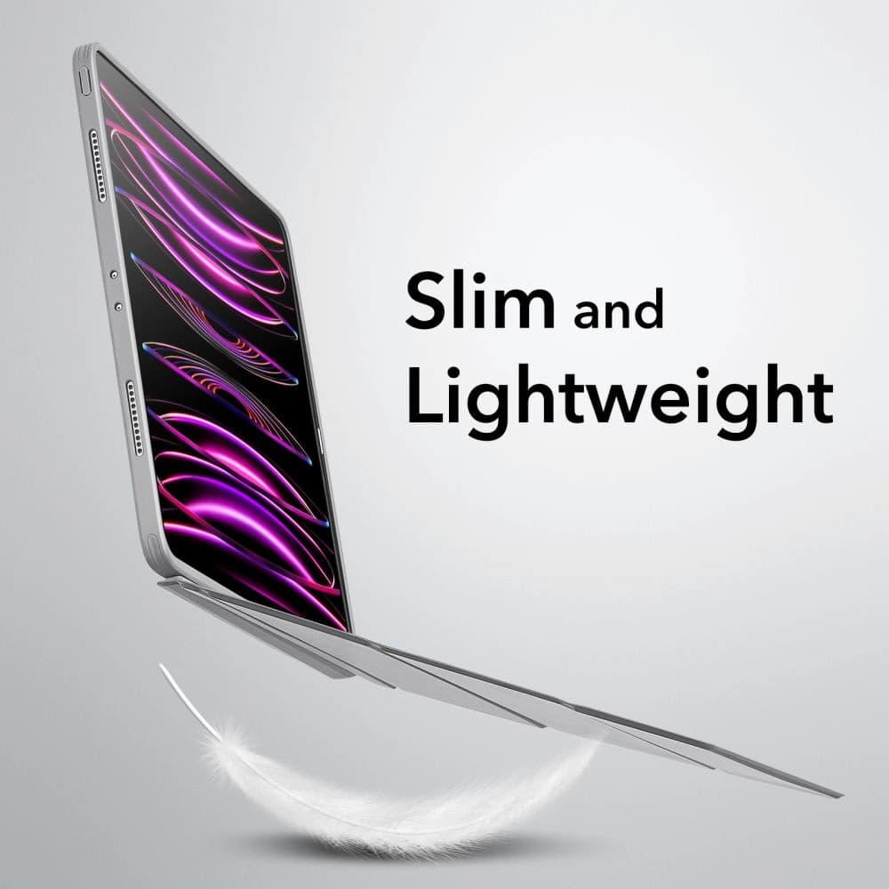 Etui ESR Ascend Hybrid Apple iPad Pro 12.9 2021/2022 (5. și 6. generație) Gri - 4