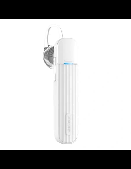 Joyroom Headset Single Wireless Bluetooth 5.0 Earphone for Car white (JR-B01)