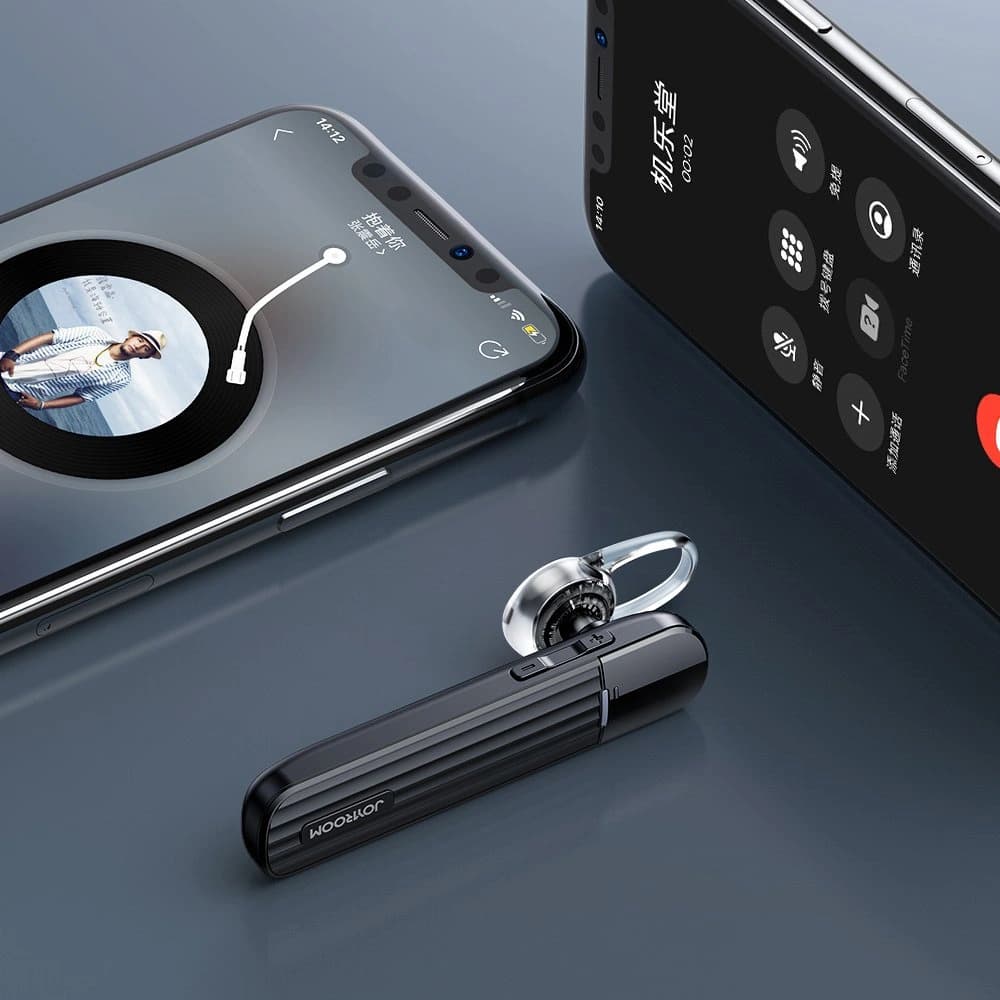 Căști fără fir Joyroom Bluetooth 5.0 pentru mașină alb (JR-B01) - 10