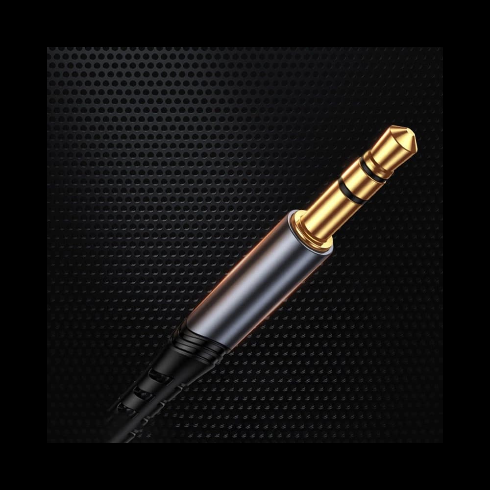 Kabel audio Joyroom AUX 3,5mm mini jack/USB-C 2m černý (SY-A03) - 3