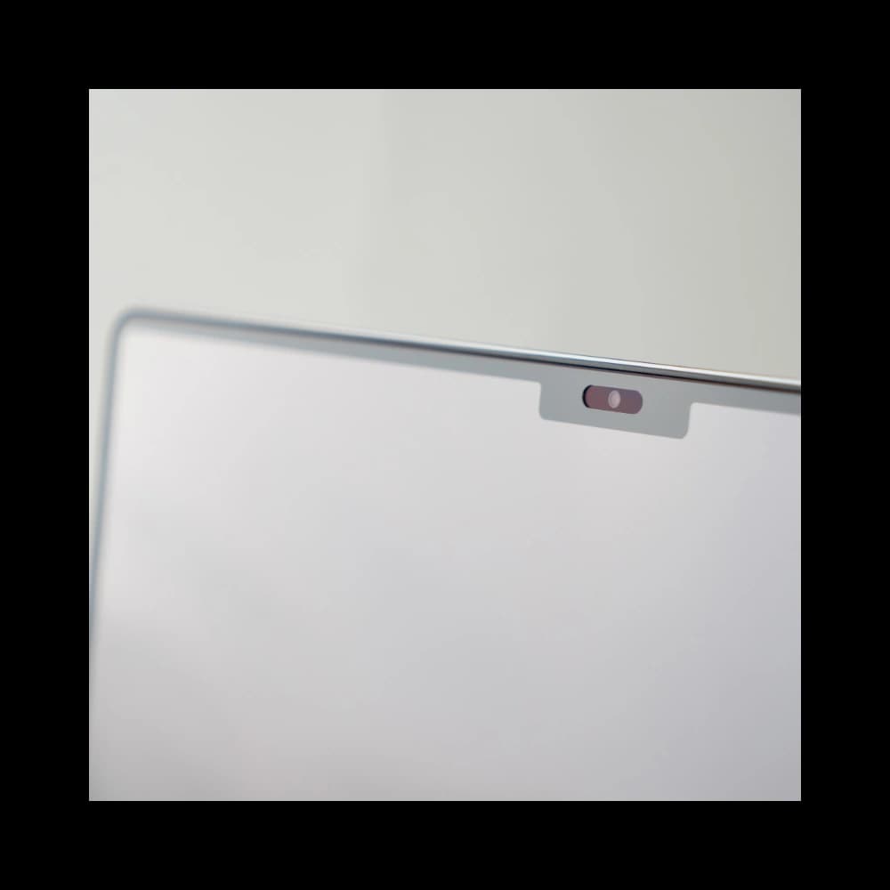 Védőfólia Moshi iVisor XT Apple MacBook Pro 14" 2021-2025 (M1/M2/M3/M4/M5) (fekete keret) - 5