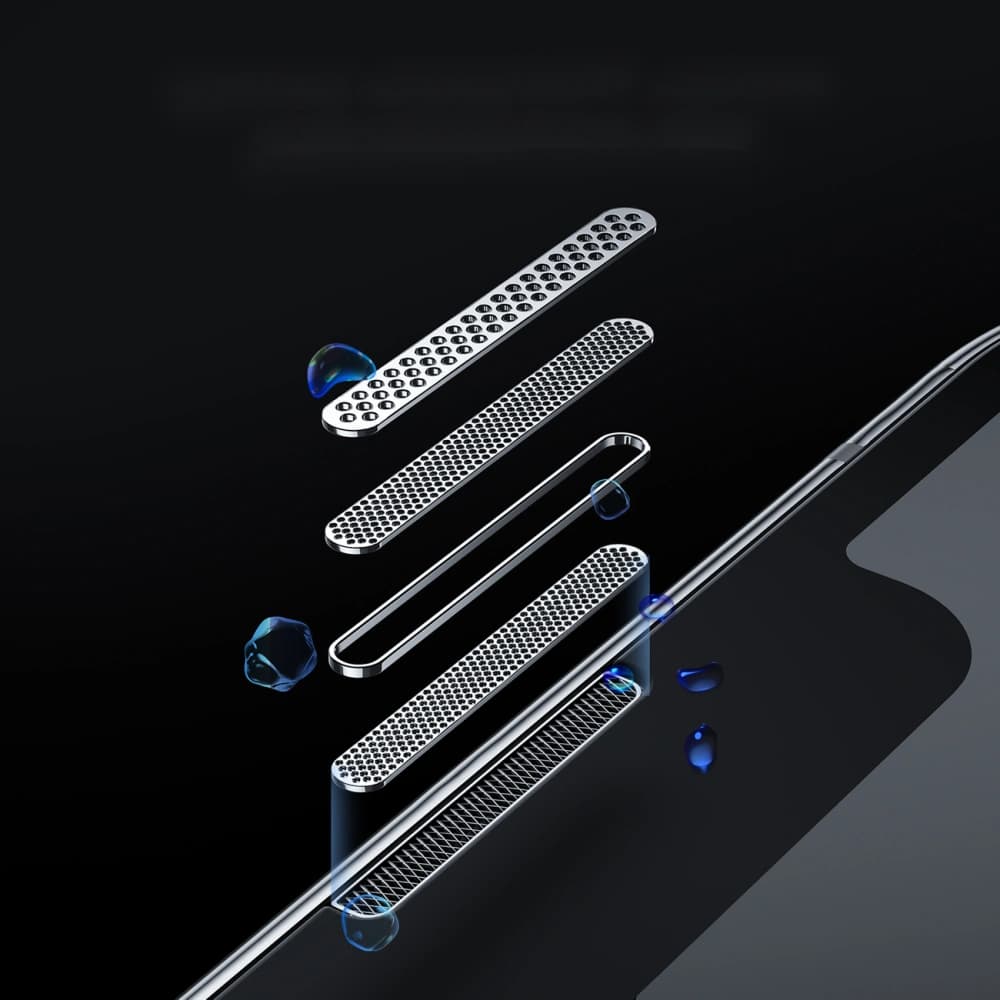 Gehärtetes Glas Joyroom Knight Apple iPhone 14 Pro Montageset transparent (JR-H10) - 7