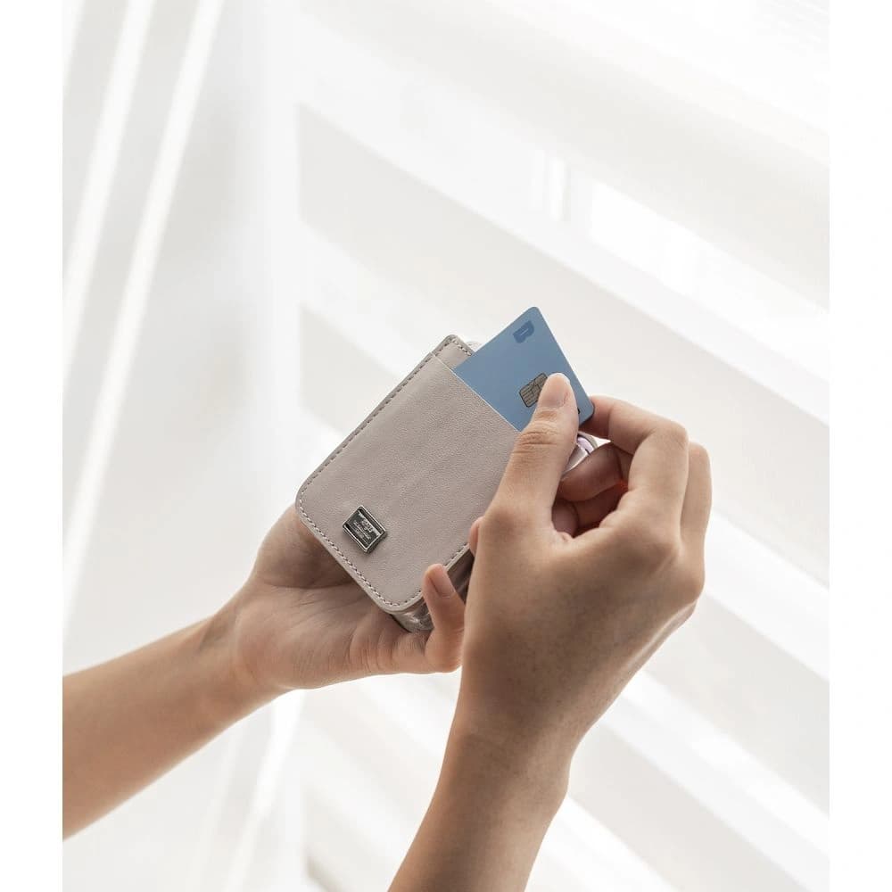 Case Ringke Signature Folio Samsung Galaxy Z Flip 4 Taubengrau - 8