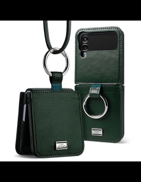Ringke Signature Folio Samsung Galaxy Z Flip 4 Dark Green