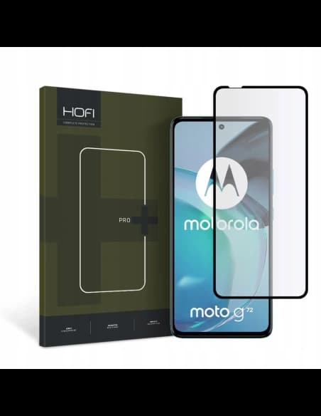 Edzett üveg Hofi Glass Pro+ Motorola Moto G72 Fekete