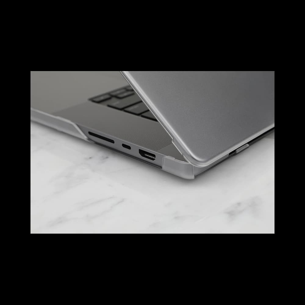 Case Moshi iGlaze Hardshell Apple MacBook Air 13,6 M2 (2022-2023) (Stealth Schwarz) - 6