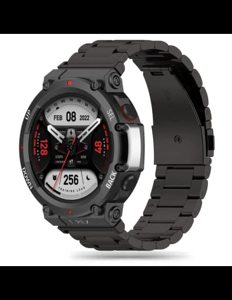 Brățara Tech-Protect Stainless Amazfit T-Rex 2 Black