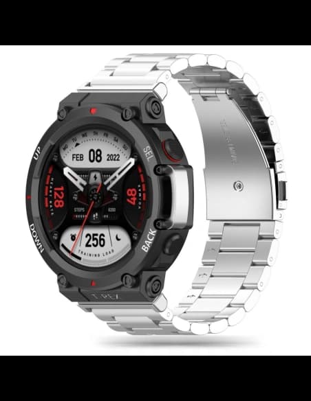 Brățara Tech-Protect Stainless Amazfit T-Rex 2 Silver