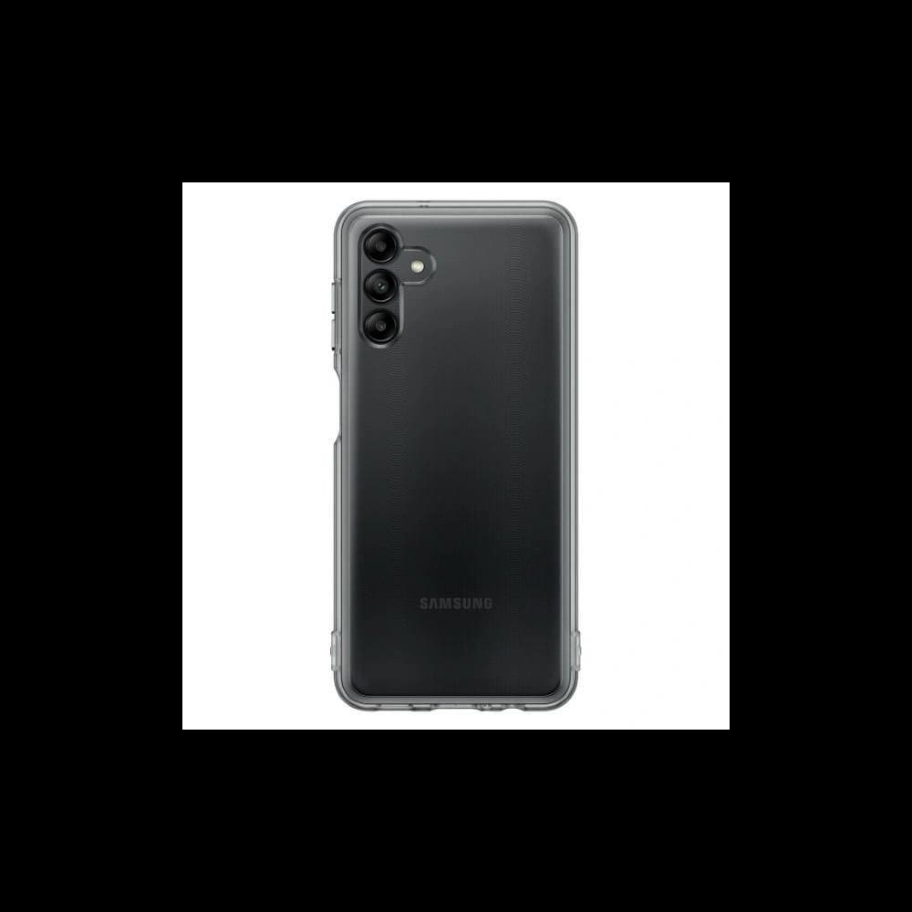 Etui Samsung Galaxy A04s EF-QA047TBEGWW negru/black Soft Clear Cover - 1