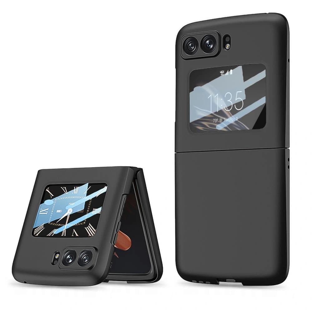 Case Tech-Protect Icon Motorola Razr 2022 Schwarz - 1