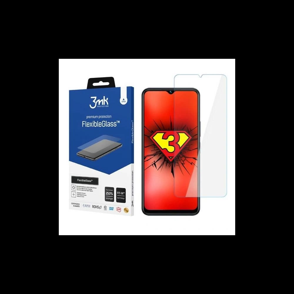 Hybriertes Glas 3MK FlexibleGlass Motorola Moto E22