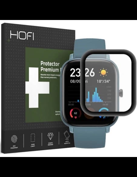 Sticlă hibridă Hofi Hybrid Pro+ Xiaomi Amazfit GTS Black