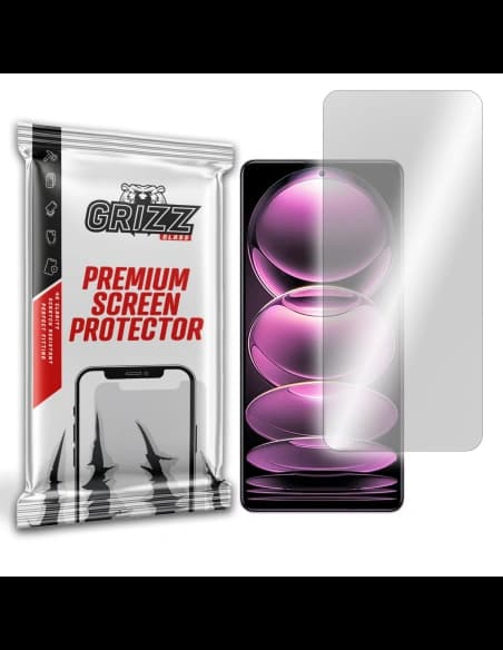 Hybriertes Glas GrizzGlass HybridGlass für Xiaomi Redmi Note 12 Pro