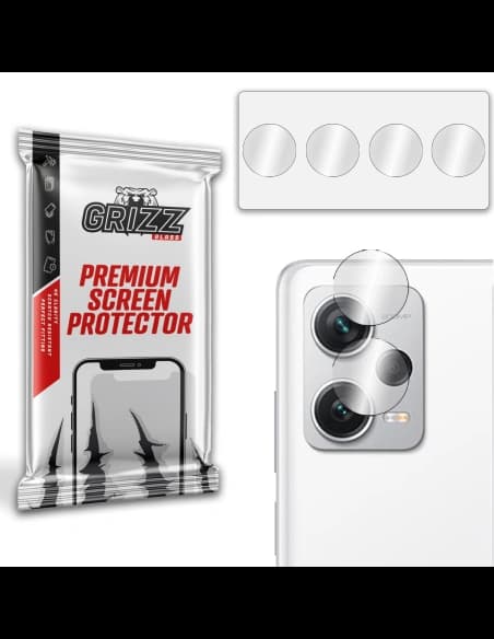 Glas für die Kamera GrizzGlass HybridGlass für Xiaomi Redmi Note 12 Pro+ Plus