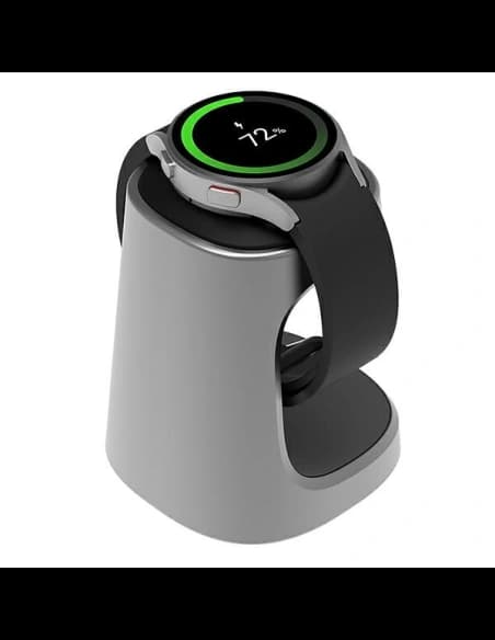 Ladegerät für Smartwatch Samsung Galaxy Watch Active2/Watch3/Watch4/Watch5 GP-XVU022SANJW silber/silver