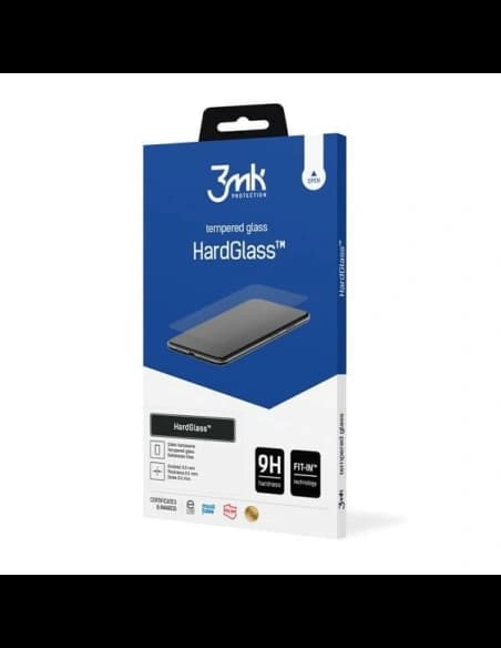 Edzett üveg 3MK HardGlass Motorola Moto G42 fekete