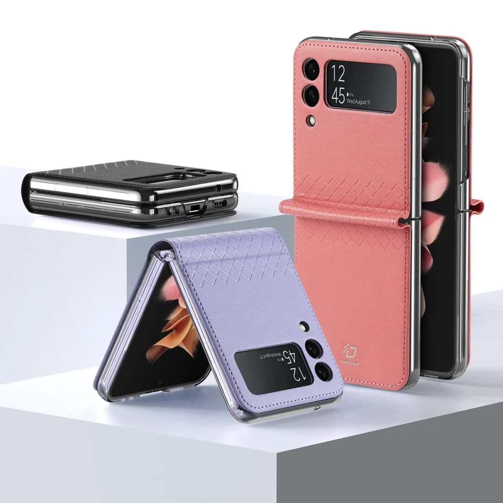 Case DuxDucis Brille Samsung Galaxy Z Flip 3 rosa - 3
