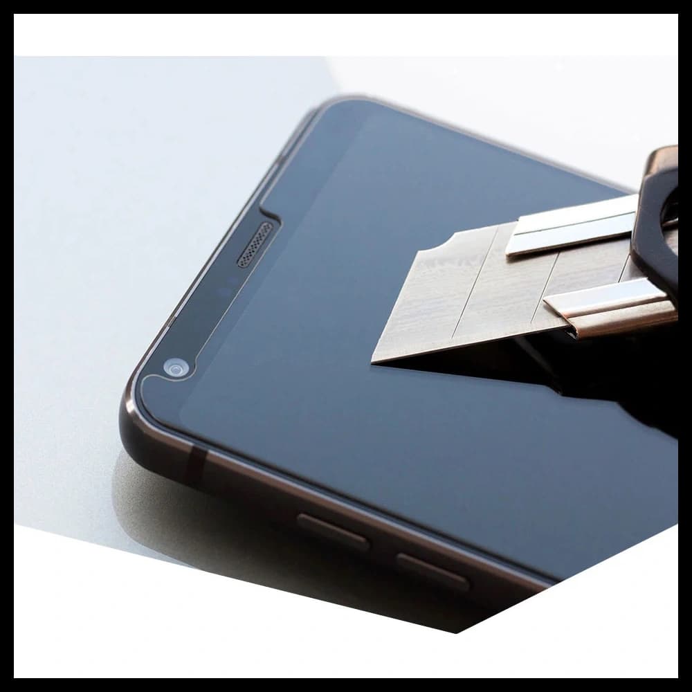 Tvrdé sklo 3MK HardGlass Motorola Moto G52 černé - 3