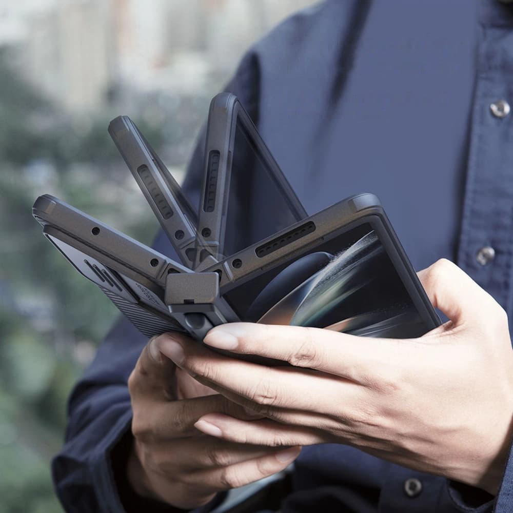 Case Nillkin CamShield Pro Suit Samsung Galaxy Z Fold 4 blaue - 13