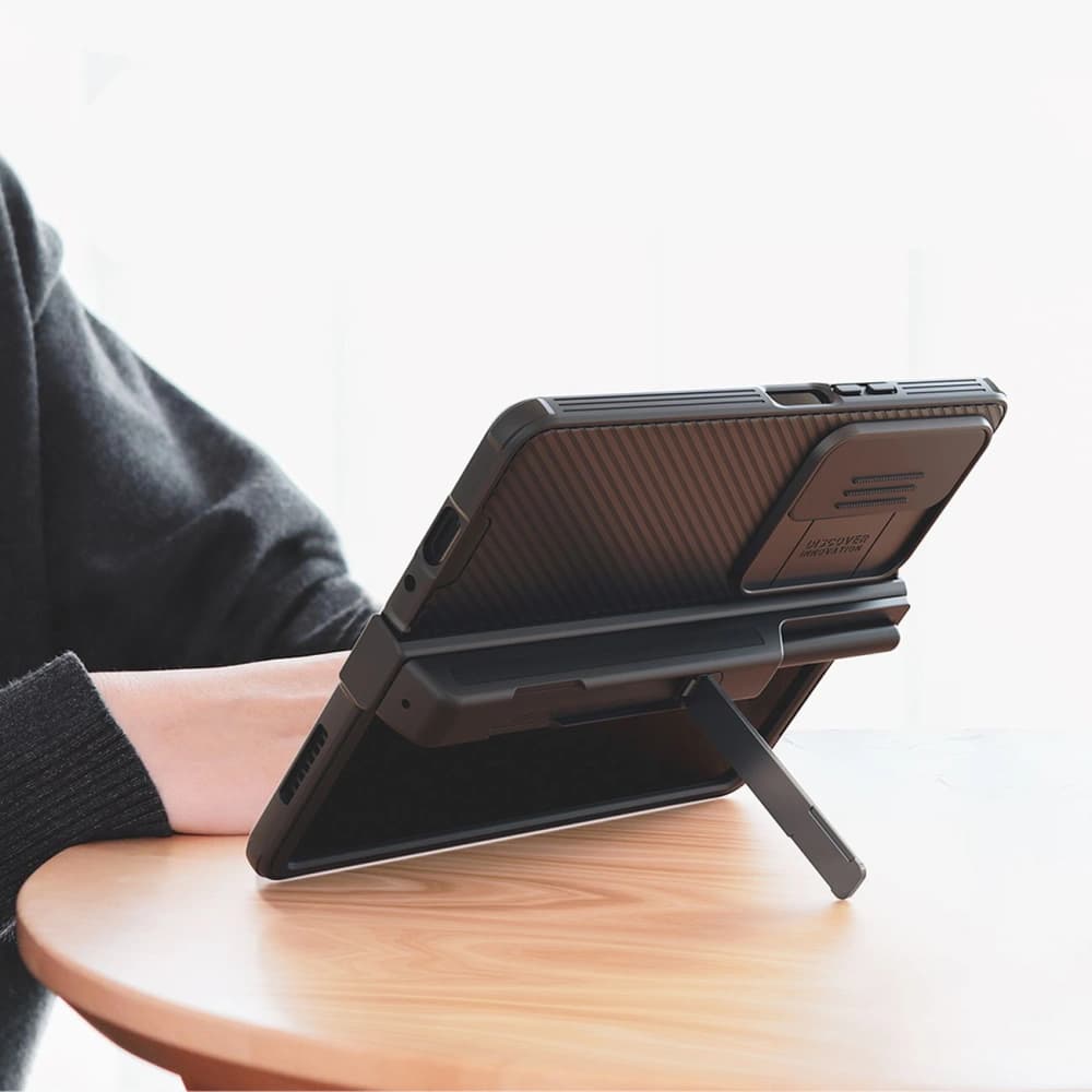 Case Nillkin CamShield Pro Suit Samsung Galaxy Z Fold 4 dunkelgrün - 15