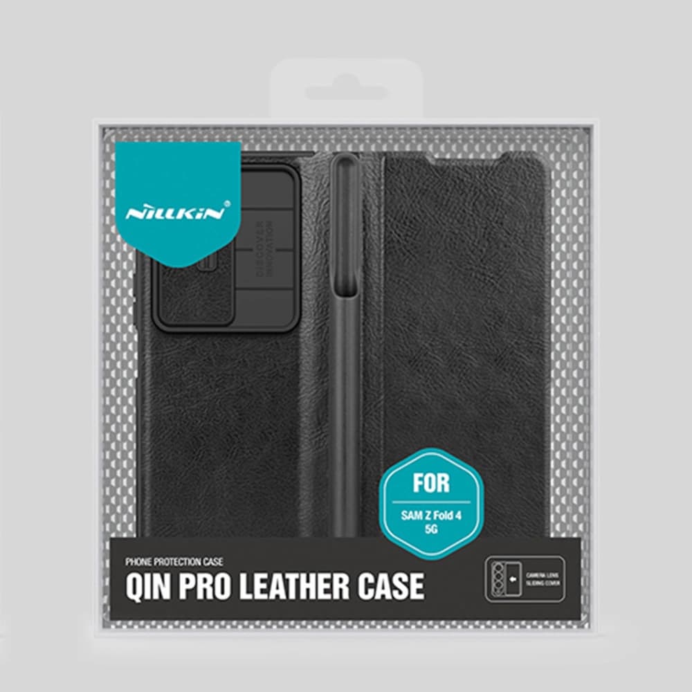 Case Nillkin Qin Leather Pro Samsung Galaxy Z Fold 4 grün - 5