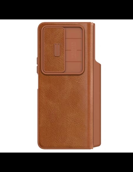 Case Nillkin Qin Leather Pro Samsung Galaxy Z Fold 4 braun