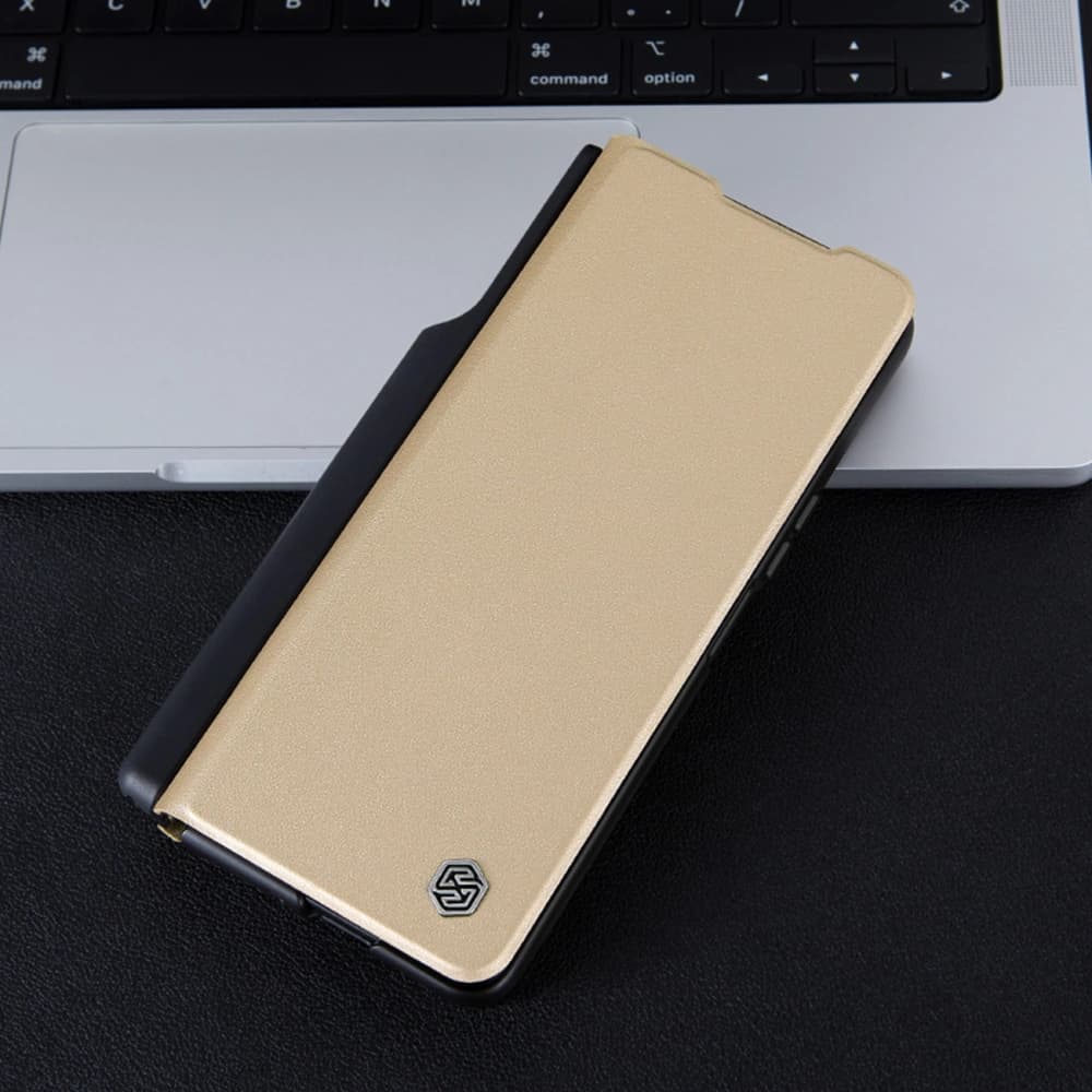Etui Nillkin Qin Leather Pro Samsung Galaxy Z Fold 4 hnědé - 19