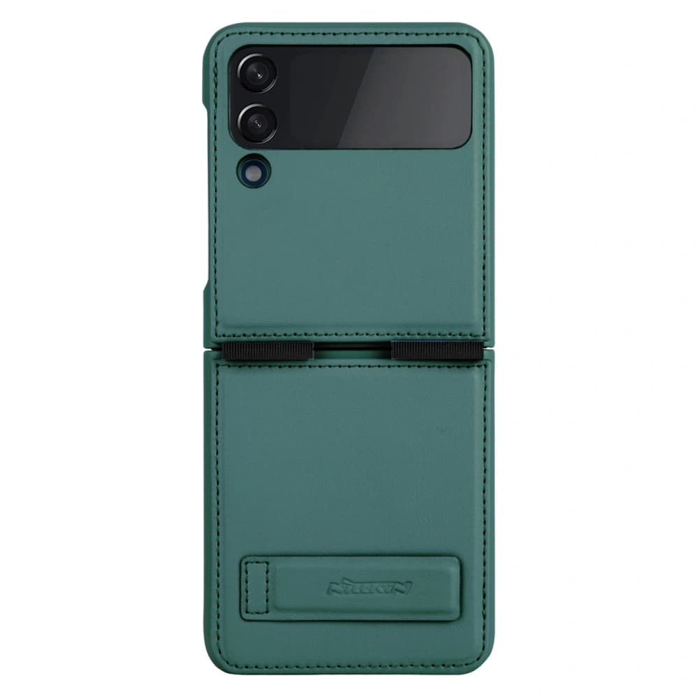 Nillkin Qin Vegan Leather Samsung Galaxy Z Flip 4 dark green - 1