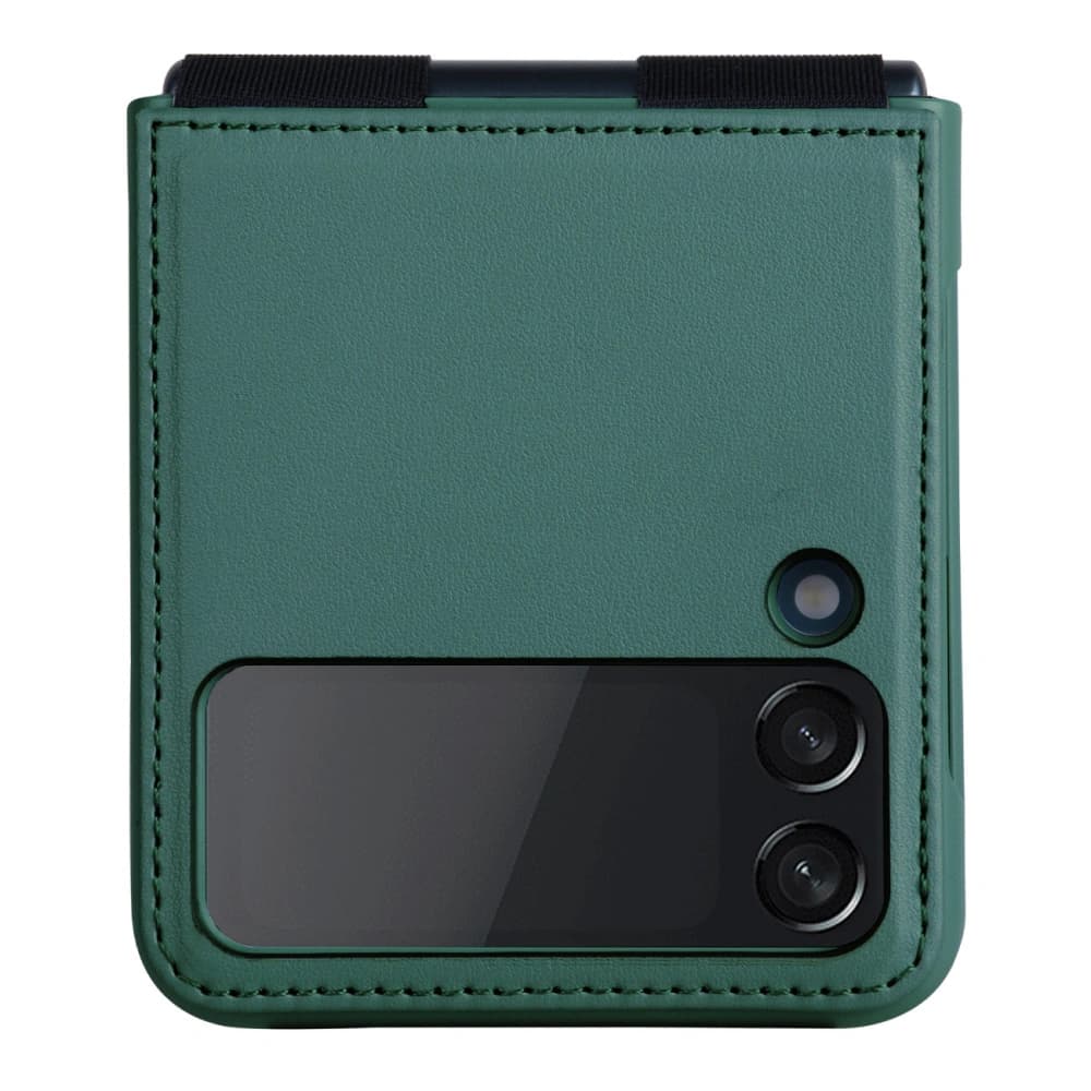 Nillkin Qin Vegan Leather Samsung Galaxy Z Flip 4 dark green - 2