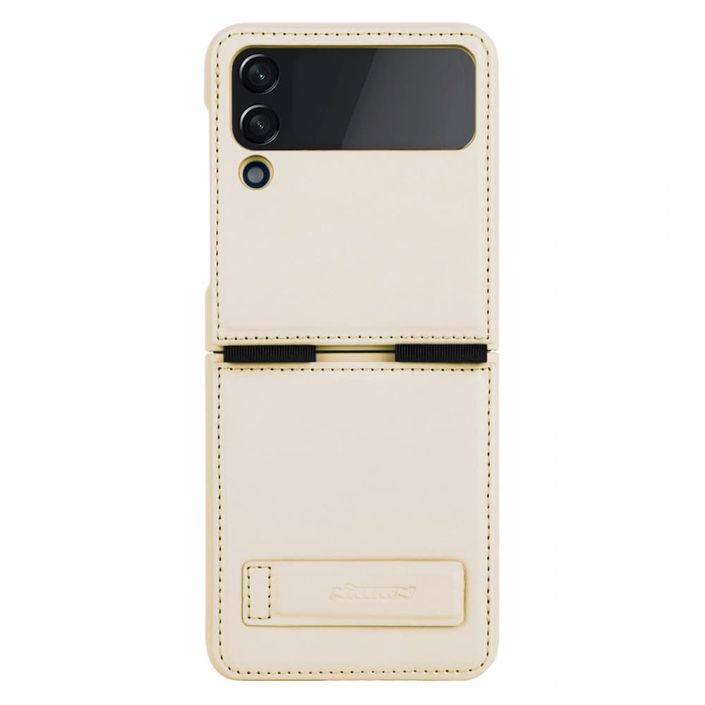Nillkin Qin Vegan Leather Samsung Galaxy Z Flip 4 gold - 1