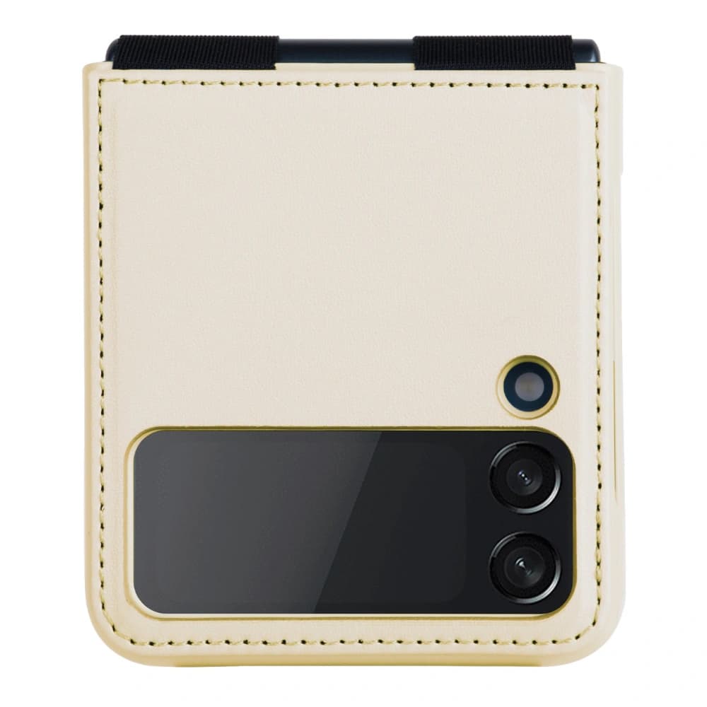 Nillkin Qin Vegan Leather Samsung Galaxy Z Flip 4 gold - 2
