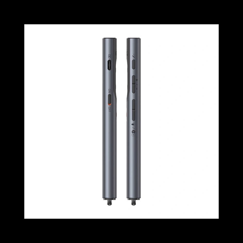 Többfunkciós távirányító Baseus Orange Dot bemutatókhoz, piros lézeres mutatóval, akkumulátoros (szürke) - 6