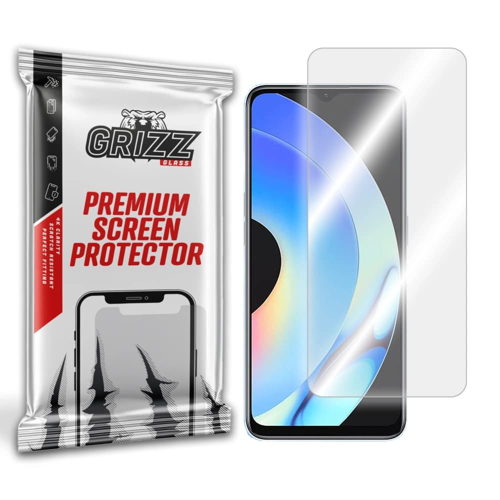 Hybriertes Glas GrizzGlass HybridGlass für Realme 10s - 1