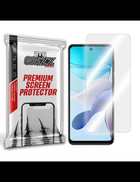 Hybriertes Glas GrizzGlass HybridGlass für Motorola Moto G53