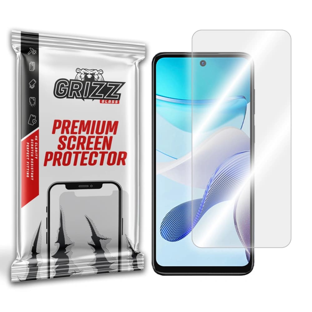 Hybriertes Glas GrizzGlass HybridGlass für Motorola Moto G53