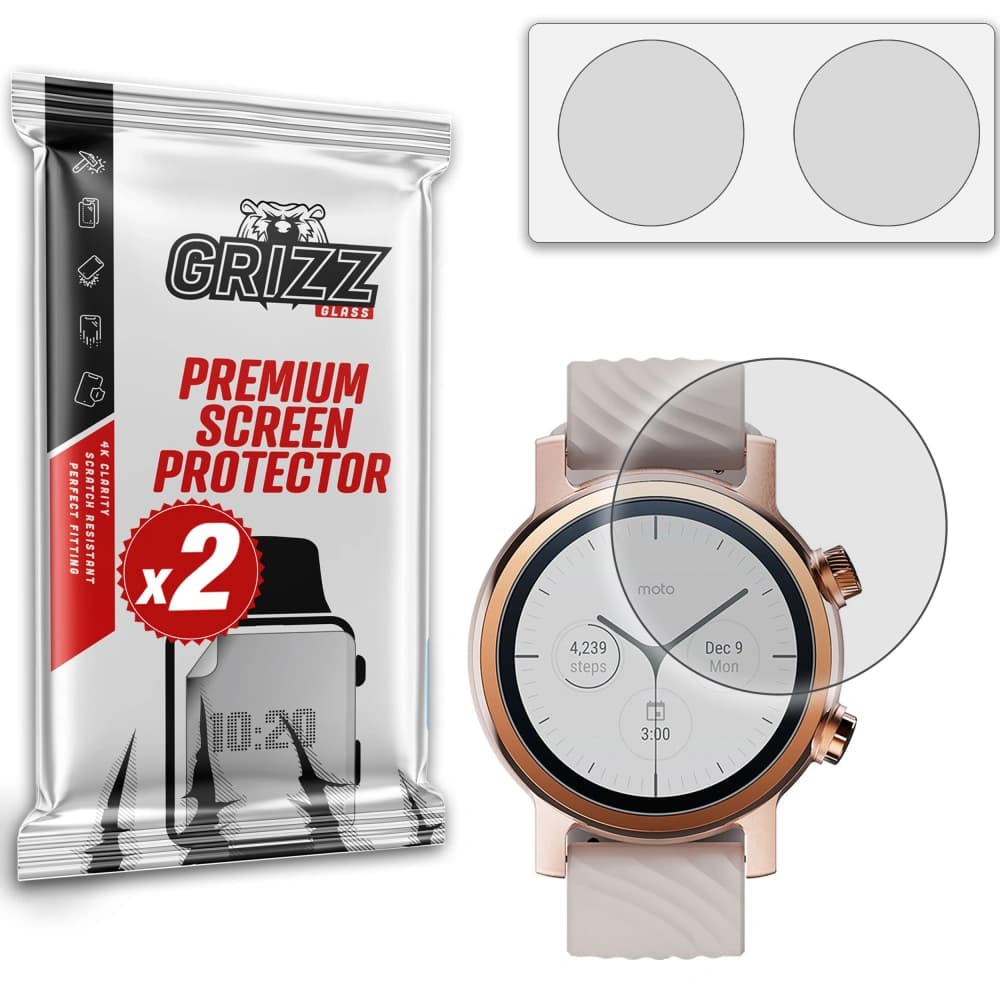GrizzGlass PaperScreen film mat pentru Motorola Moto Watch 150