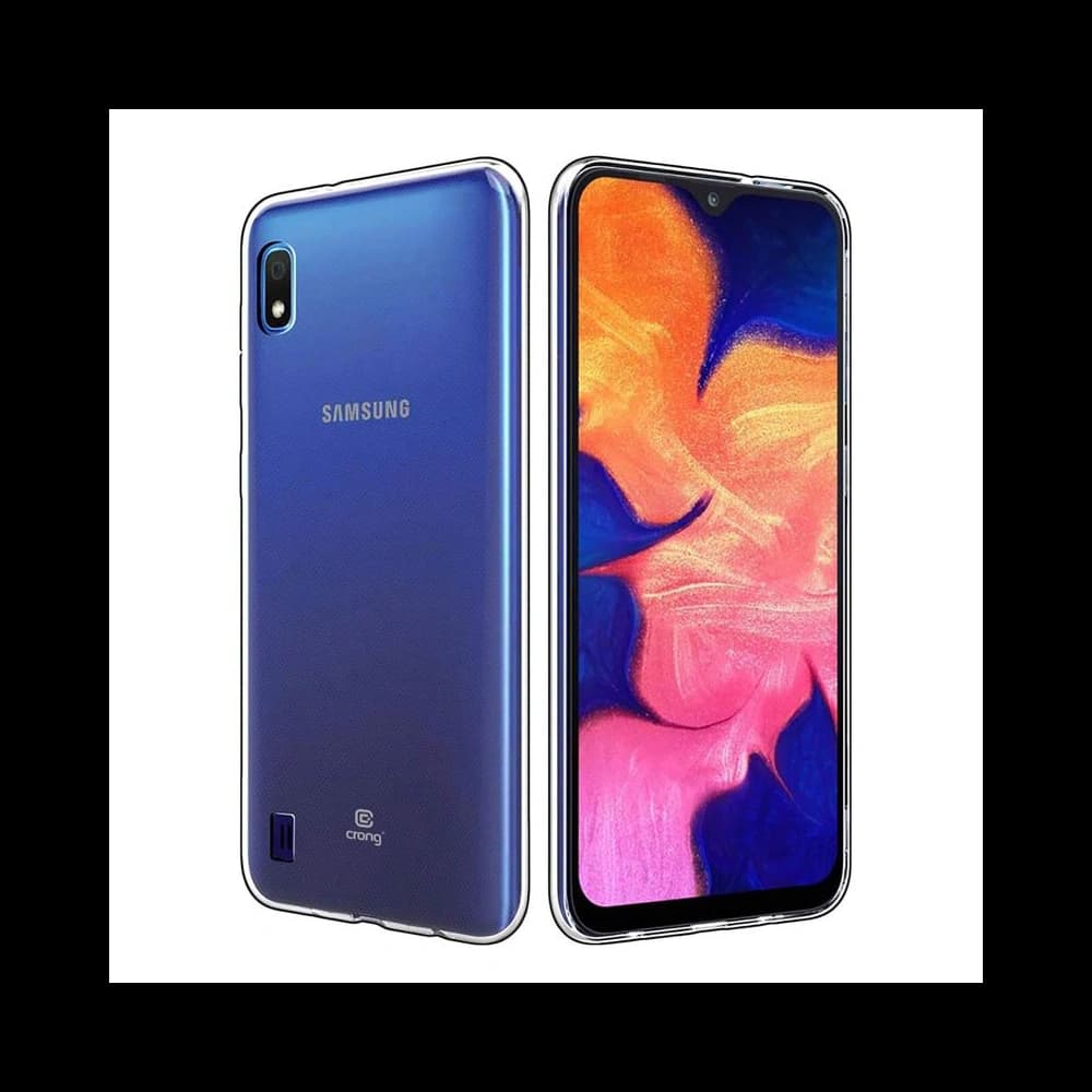 Case Crong Crystal Slim Cover Samsung Galaxy A10 (transparent)