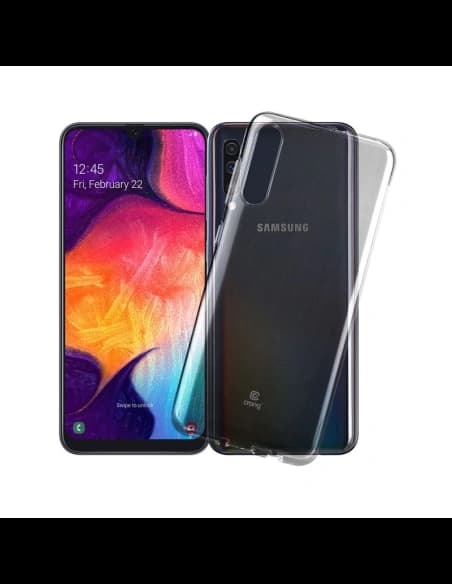 Etui Crong Crystal Slim Cover Samsung Galaxy A30s/A50/A50s (průhledný)