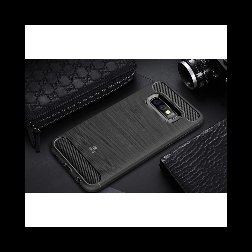 Case Crong Soft Armour Cover Samsung Galaxy S10e (schwarz) - 7