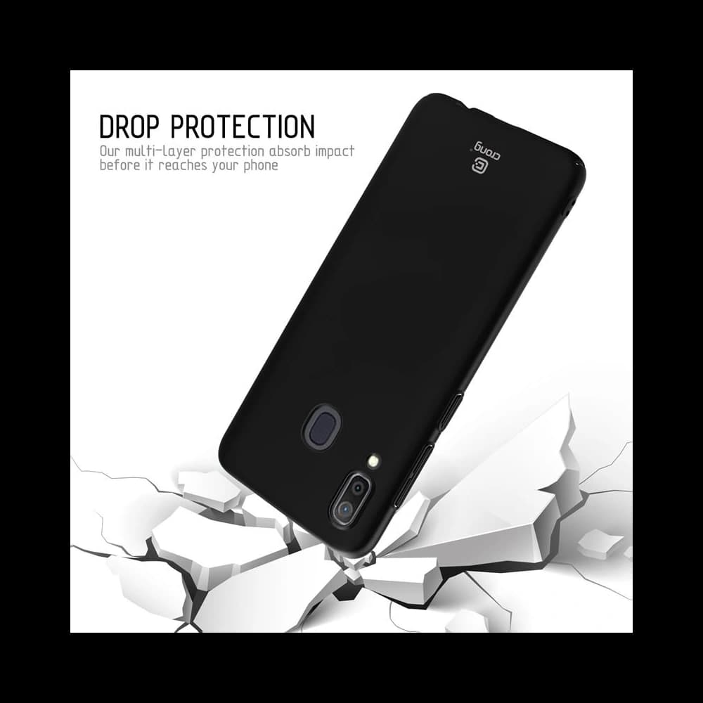 Etui Crong Smooth Skin Samsung Galaxy A30 (fekete) - 3