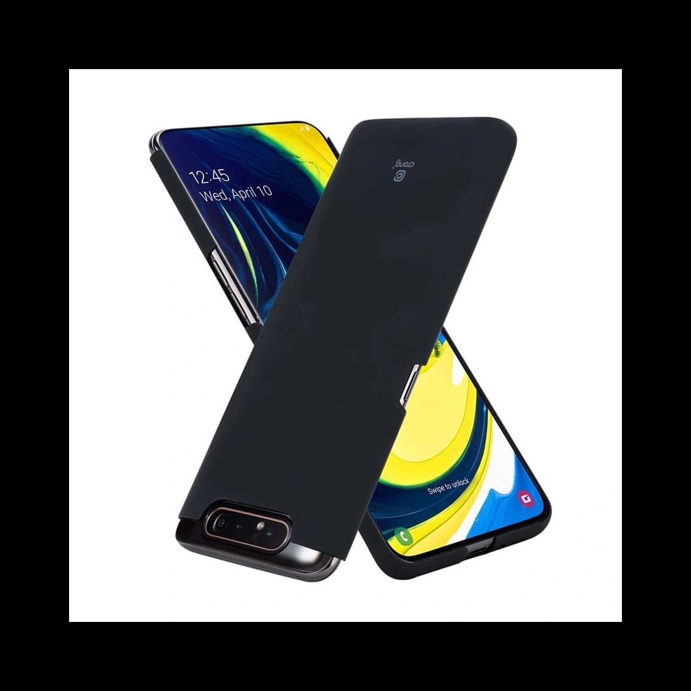 Etui Crong Smooth Skin Samsung Galaxy A80/A90 (černý) - 2