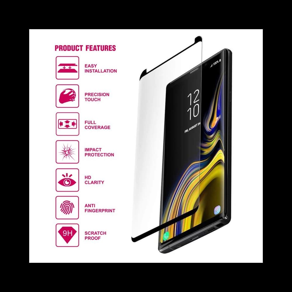 Edzett üveg Crong Edge Glass 4D Full Glue Samsung Galaxy A10 - 3