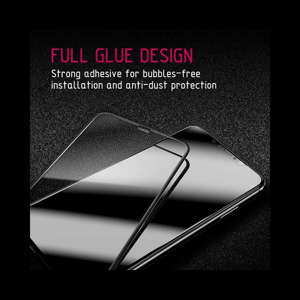 Edzett üveg Crong Edge Glass 4D Full Glue Samsung Galaxy A10 - 4