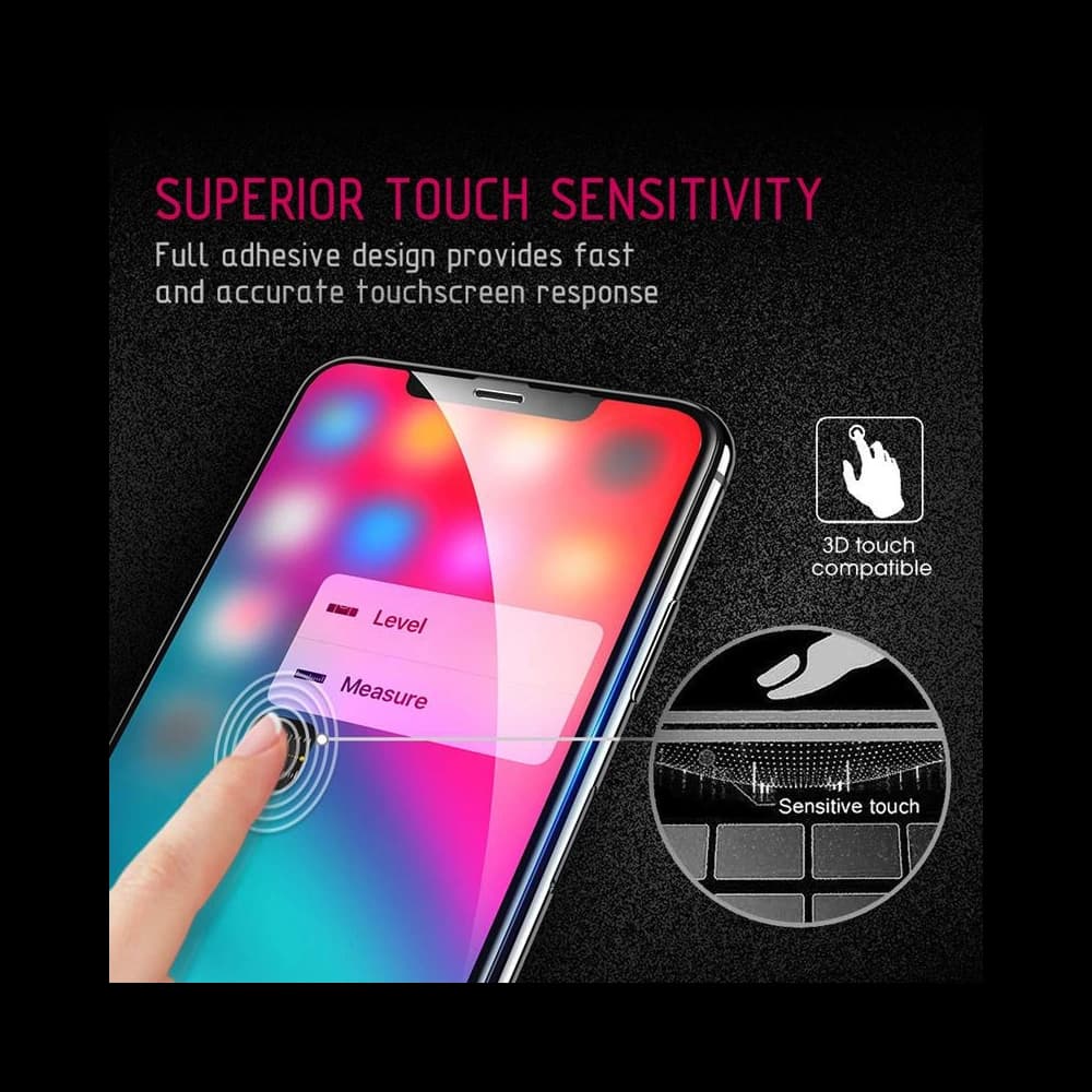 Edzett üveg Crong Edge Glass 4D Full Glue Samsung Galaxy A10 - 7