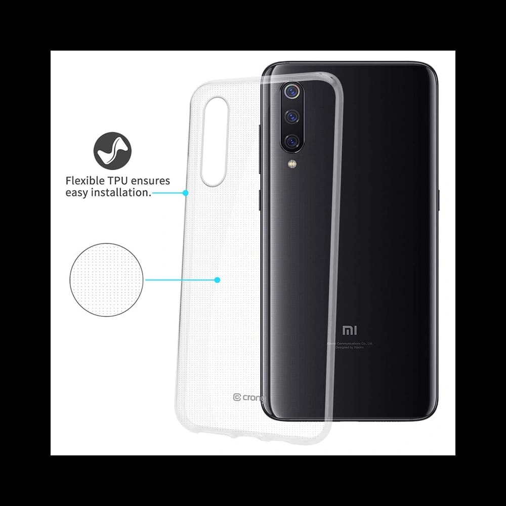 Crong Crystal Slim Cover Xiaomi Mi 9 (clear) - 3