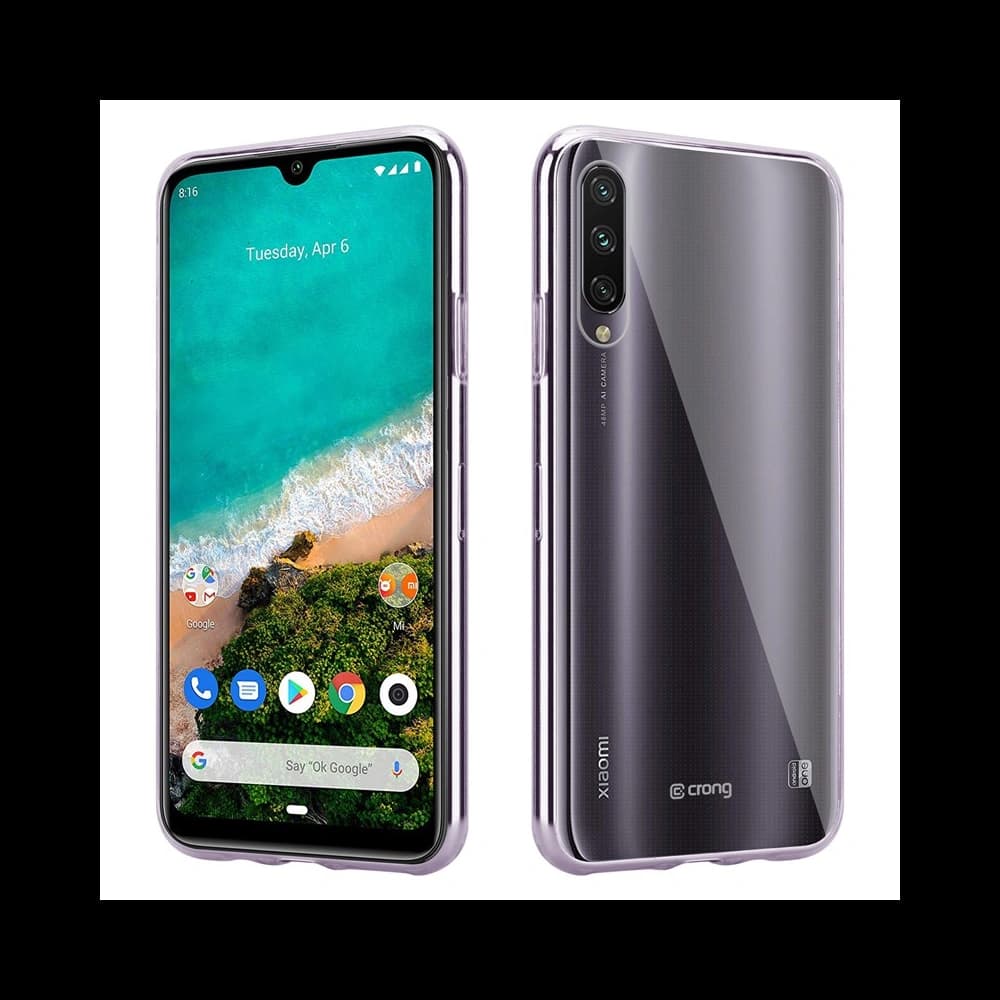 Etui Crong Crystal Slim Cover Xiaomi Mi A3 (transparent)